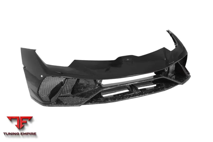LAMBORGHINI HURACAN LP610 & LP580 & EVO & TECNICA PERFORMANTE STYLE PARTIAL CARBON FRONT BUMPER BSD