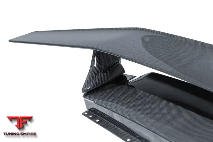 LAMBORGHINI HURACAN LP610 & LP580 & EVO TECNICA STYLE DRY CARBON FIBER TRUNK SPOILER WING BSD