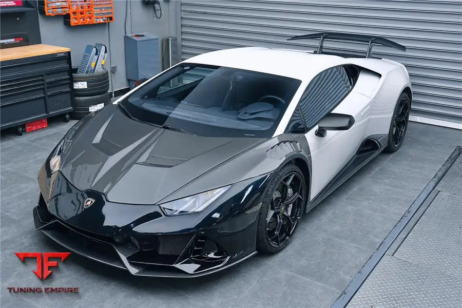LAMBORGHINI HURACAN LP610 & LP580 & EVO & TECNICA VRS STYLE CARBON FIBER HOO BSD