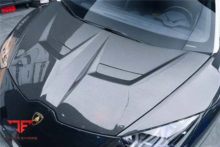 LAMBORGHINI HURACAN LP610 & LP580 & EVO & TECNICA VRS STYLE CARBON FIBER HOO BSD