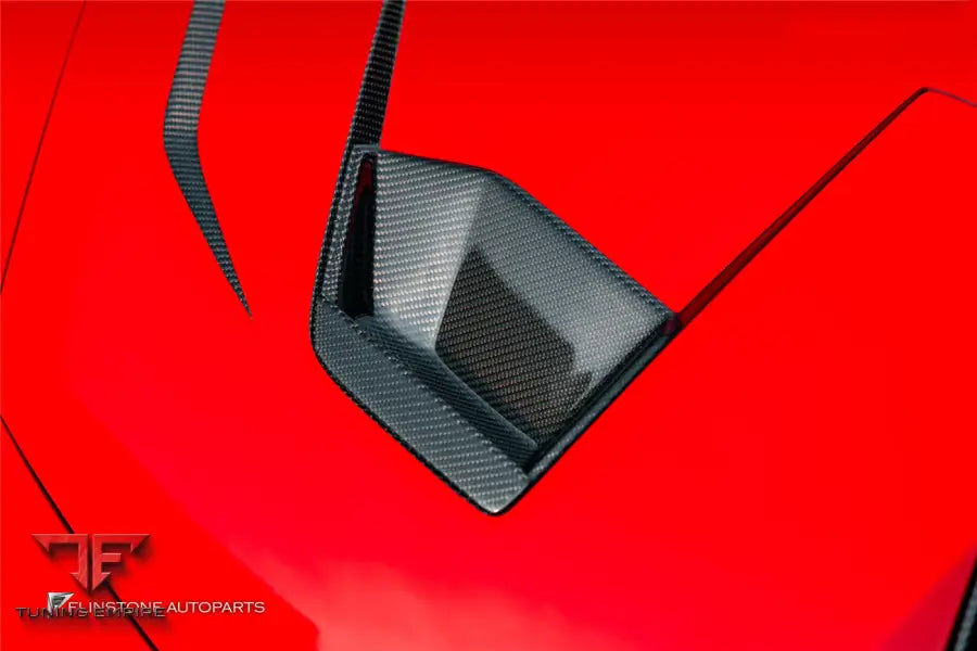 LAMBORGHINI HURACAN LP610 & LP580 & EVO & TECNICA VRS STYLE CARBON FIBER HOOD BSD