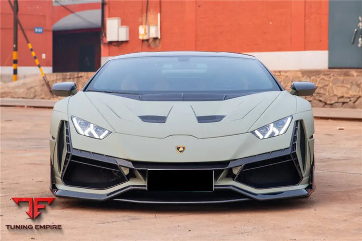 LAMBORGHINI HURACAN LP610 & LP580 & EVO & TECNICA VRS STYLE CARBON FIBER HOOD BSD