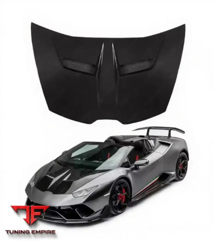 LAMBORGHINI HURACAN LP610/LP580/LP640 CARBON FIBER ENGINE HOOD