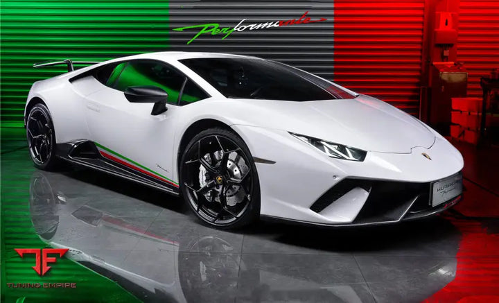 LAMBORGHINI HURACAN LP610 & LP580 PERFORMANTE STYLE PARTIAL CARBON FIBER AERO - FULL KIT BSD