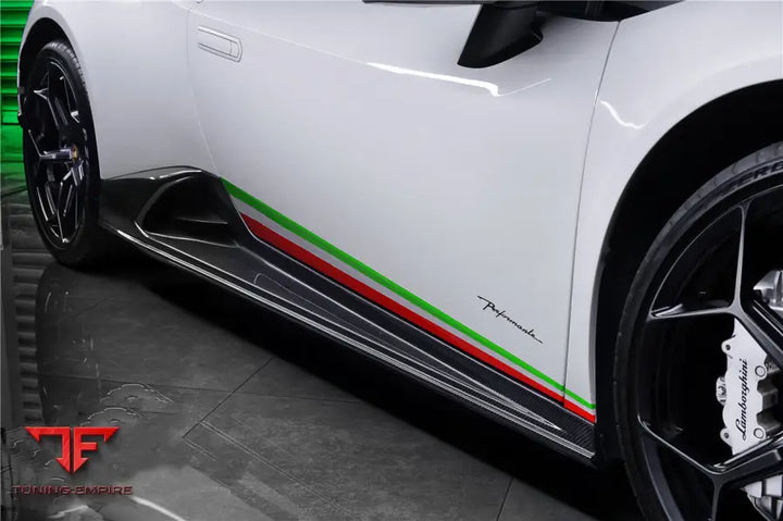 LAMBORGHINI HURACAN LP610 & LP580 PERFORMANTE STYLE PARTIAL CARBON FIBER AERO - FULL KIT BSD