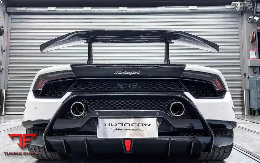 LAMBORGHINI HURACAN LP610 & LP580 PERFORMANTE STYLE PARTIAL CARBON FIBER AERO - FULL KIT BSD