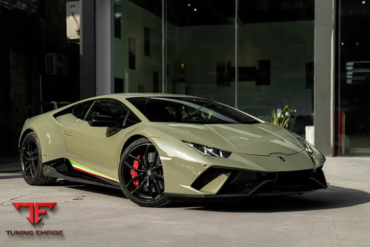 LAMBORGHINI HURACAN LP610 & LP580 PERFORMANTE STYLE PARTIAL CARBON FIBER AERO - FULL KIT BSD