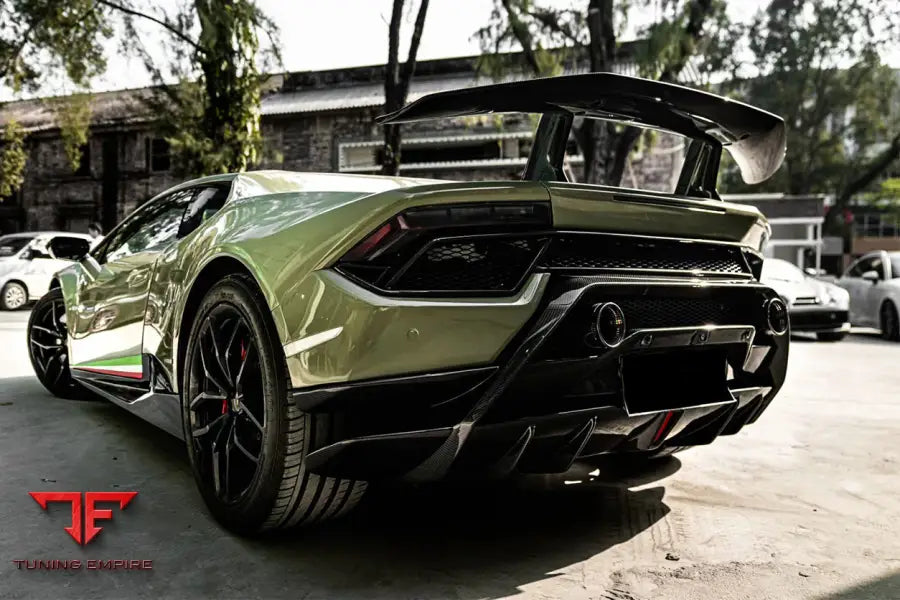 LAMBORGHINI HURACAN LP610 & LP580 PERFORMANTE STYLE PARTIAL CARBON FIBER AERO - FULL KIT BSD