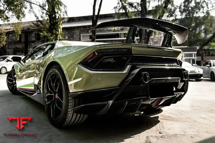 LAMBORGHINI HURACAN LP610 & LP580 PERFORMANTE STYLE PARTIAL CARBON FIBER AERO - FULL KIT BSD