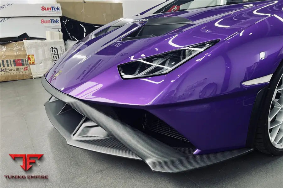 LAMBORGHINI HURACAN LP610 & LP580 PERFORMANTE STYLE PARTIAL CARBON REAR BUMPER BSD