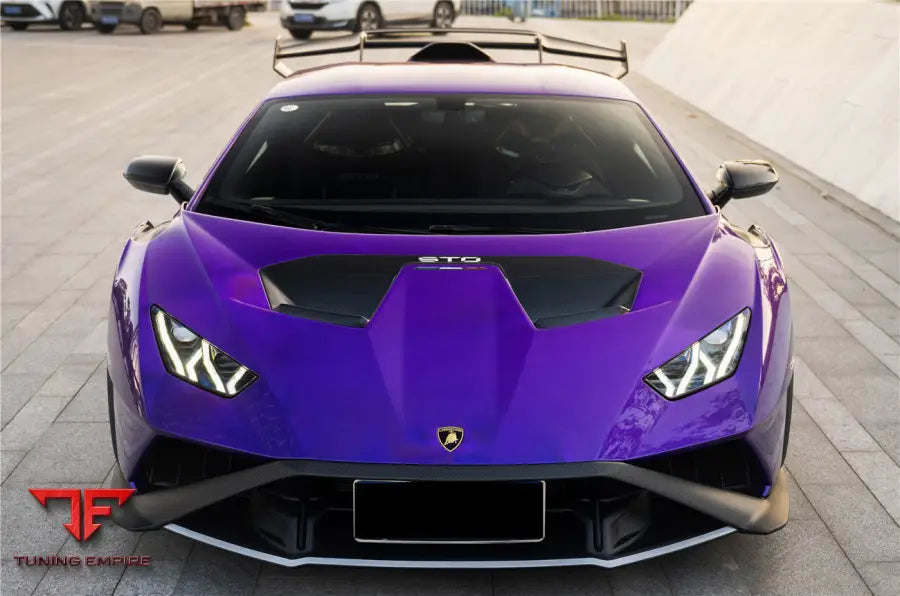 LAMBORGHINI HURACAN LP610 & LP580 PERFORMANTE STYLE PARTIAL CARBON REAR BUMPER BSD