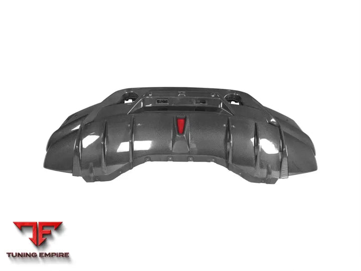 LAMBORGHINI HURACAN LP610 & LP580 PERFORMANTE STYLE PARTIAL CARBON REAR BUMPER BSD