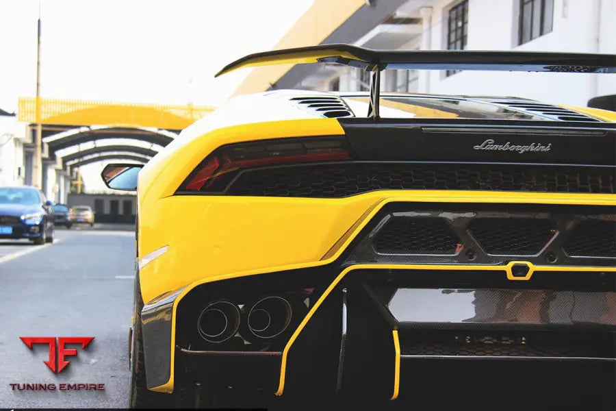 LAMBORGHINI HURACAN LP610 OE STYLE CARBON REAR BUMPER GRILLE BSD