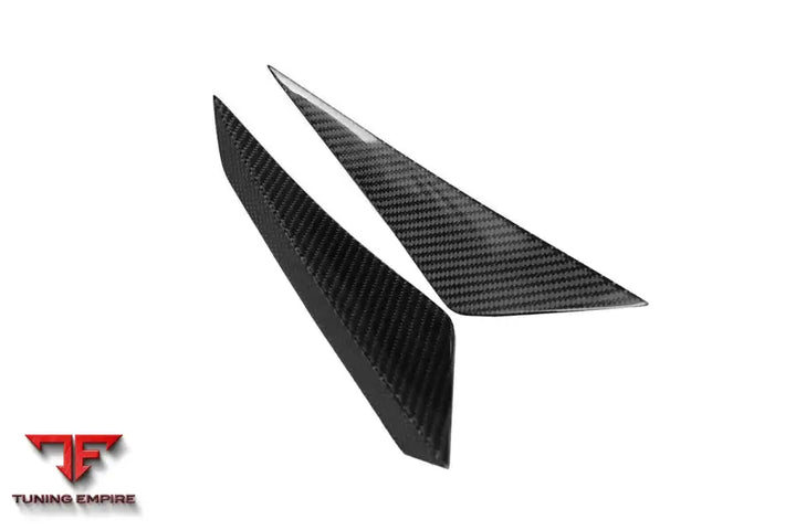 LAMBORGHINI HURACAN LP610 RZS STYLE CARBON FIBER FRONT BUMPER CANARD BSD