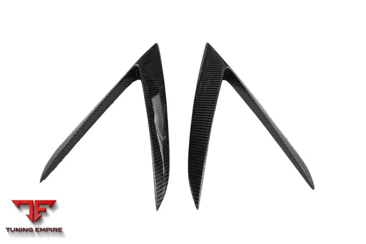 LAMBORGHINI HURACAN LP610 RZS STYLE CARBON FIBER SIDE SKIRTS VENT CANARDS BSD