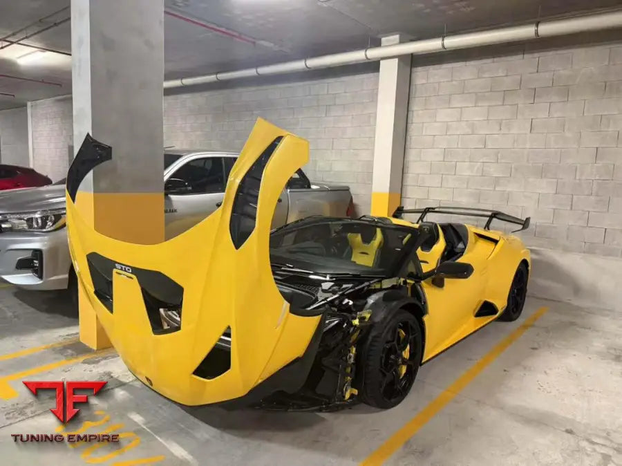 LAMBORGHINI HURACAN SPIDER FULL CARBON STO UPGRADE KIT