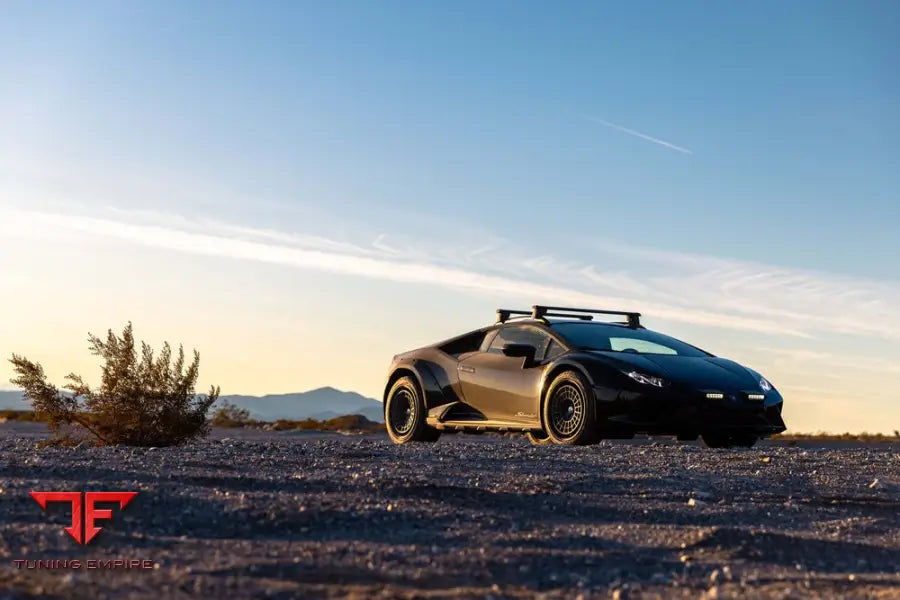 LAMBORGHINI HURACAN STERRATO FORGED WHEELS AND EXHAUST SYSTEM