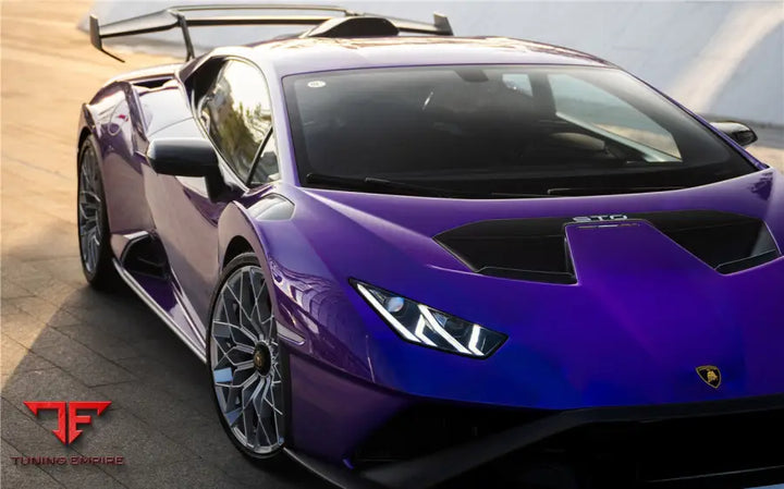 LAMBORGHINI HURACAN STO DRY CARBON FIBER DOWN-FRONT LIP BSD