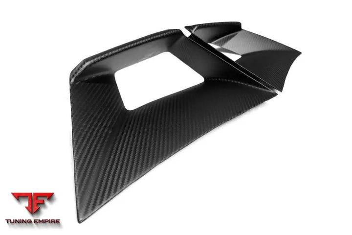 LAMBORGHINI HURACAN STO DRY CARBON FIBER HOOD VENTS BSD