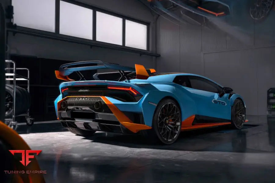 LAMBORGHINI HURACAN STO DRY CARBON FIBER REAR DIFFUSER BSD