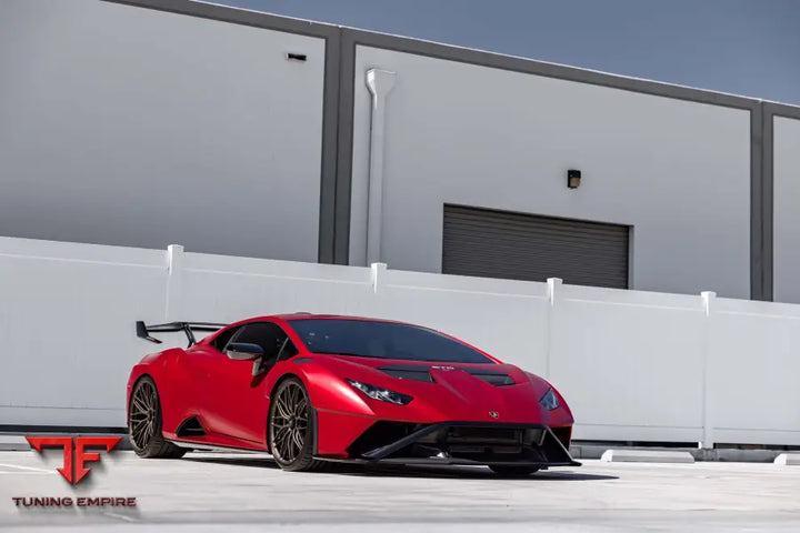 LAMBORGHINI HURACAN STO FORGED WHEELS AND EXHAUST SYSTEM