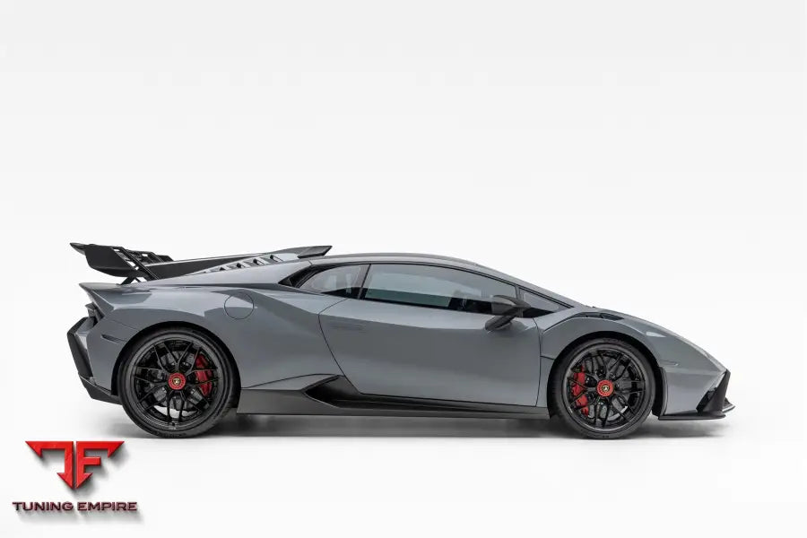 LAMBORGHINI HURACAN STO FORGED WHEELS AND EXHAUST SYSTEM