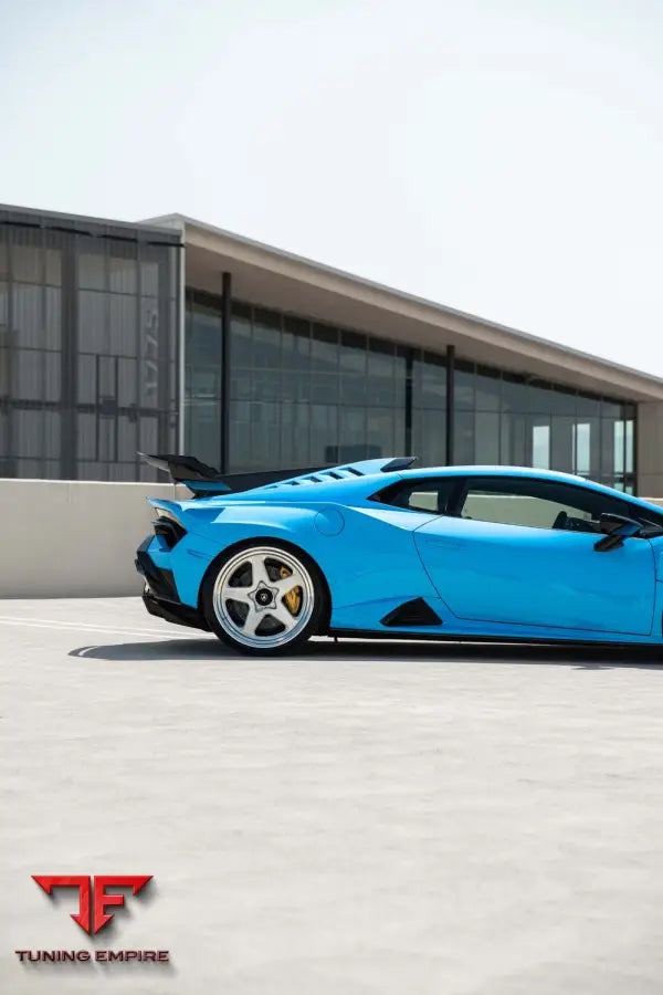 LAMBORGHINI HURACAN STO FORGED WHEELS AND EXHAUST SYSTEM