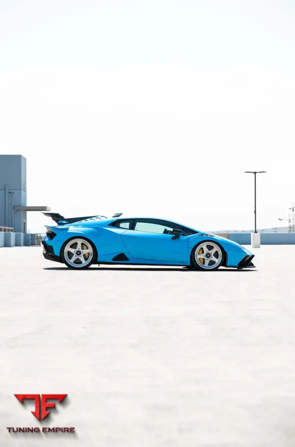 LAMBORGHINI HURACAN STO FORGED WHEELS AND EXHAUST SYSTEM
