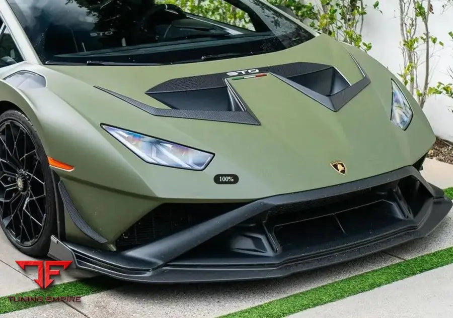 LAMBORGHINI HURACAN STO VRS STYLE DRY CARBON FIBER PARTS