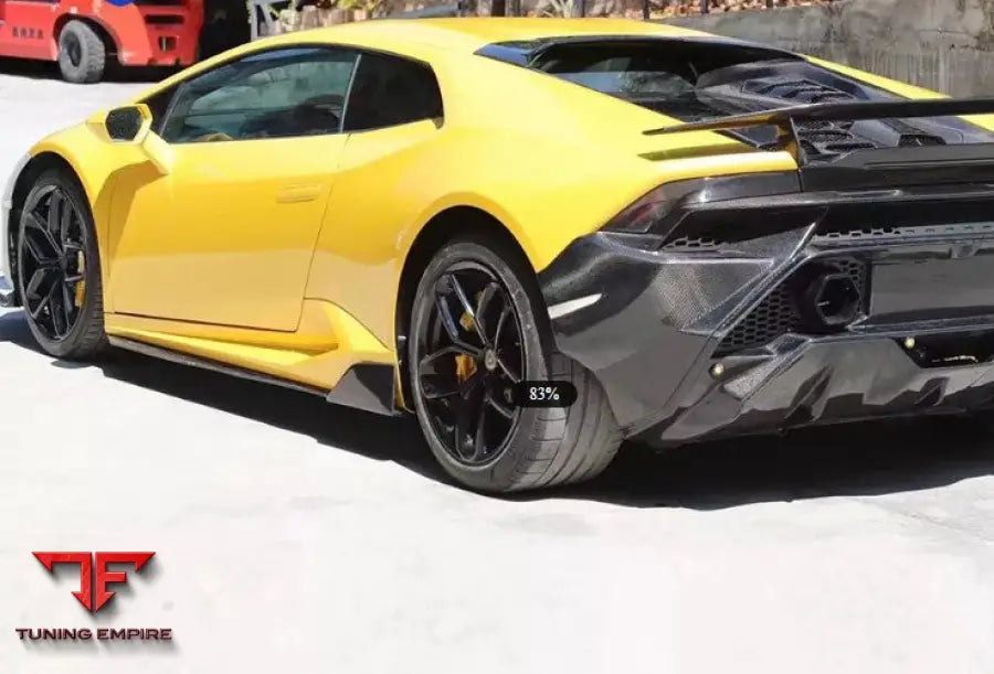 LAMBORGHINI HURACAN TECNICA DRY CARBON FIBER PARTS