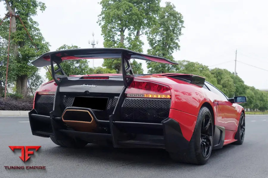 LAMBORGHINI MURCIELAGO SV STYLE REAR BUMPER & WING BSD