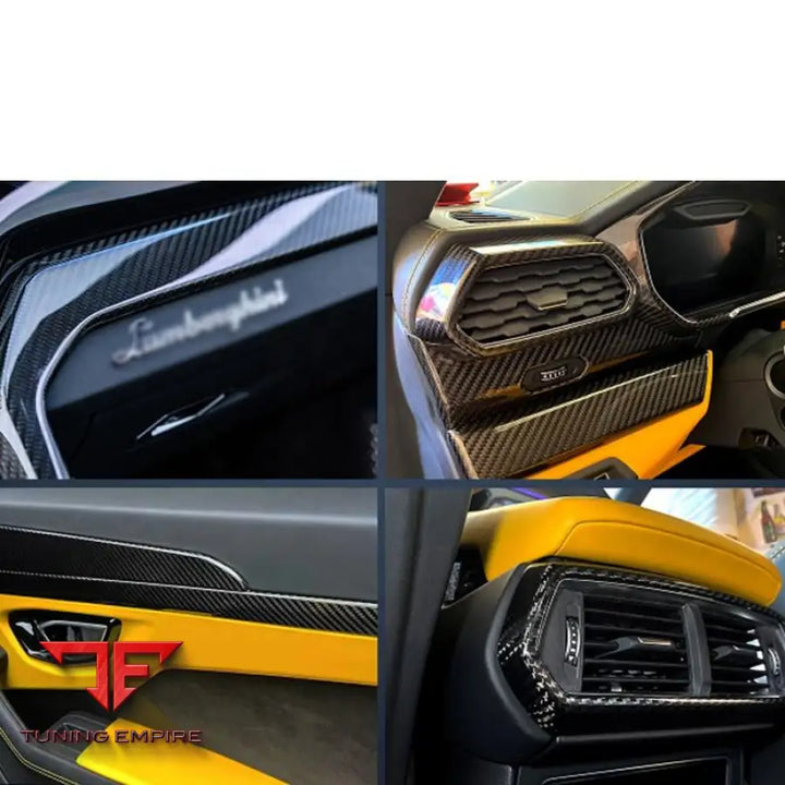 LAMBORGHINI URUS 14 PCS DRY CARBON FIBER INTERIORS