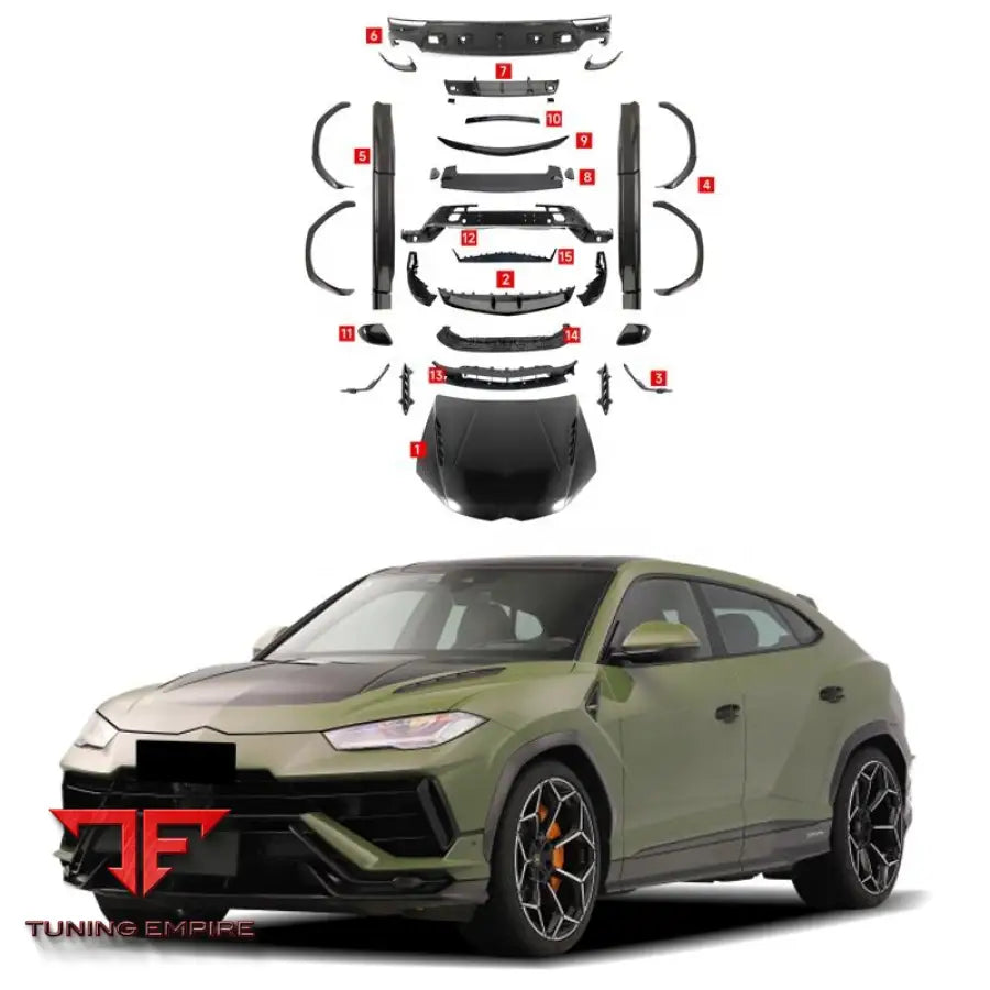 LAMBORGHINI URUS 2018 2022Y UPGRADE TO 2023Y CARBON PARTS