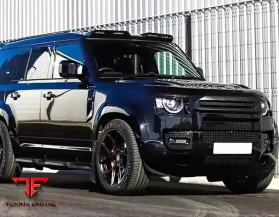 LAND ROVER DEFENDER 110 90 130 ROOF SPOILER DRY CARBON FIBER LED
