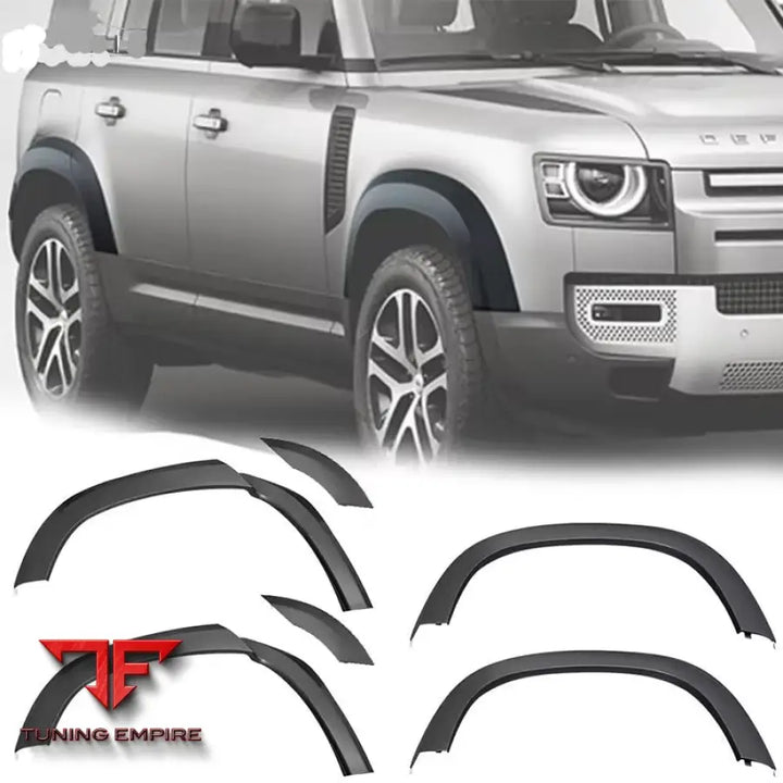 LAND ROVER DEFENDER 110 GLOSS BLACK WHEEL ARCHES 2020+