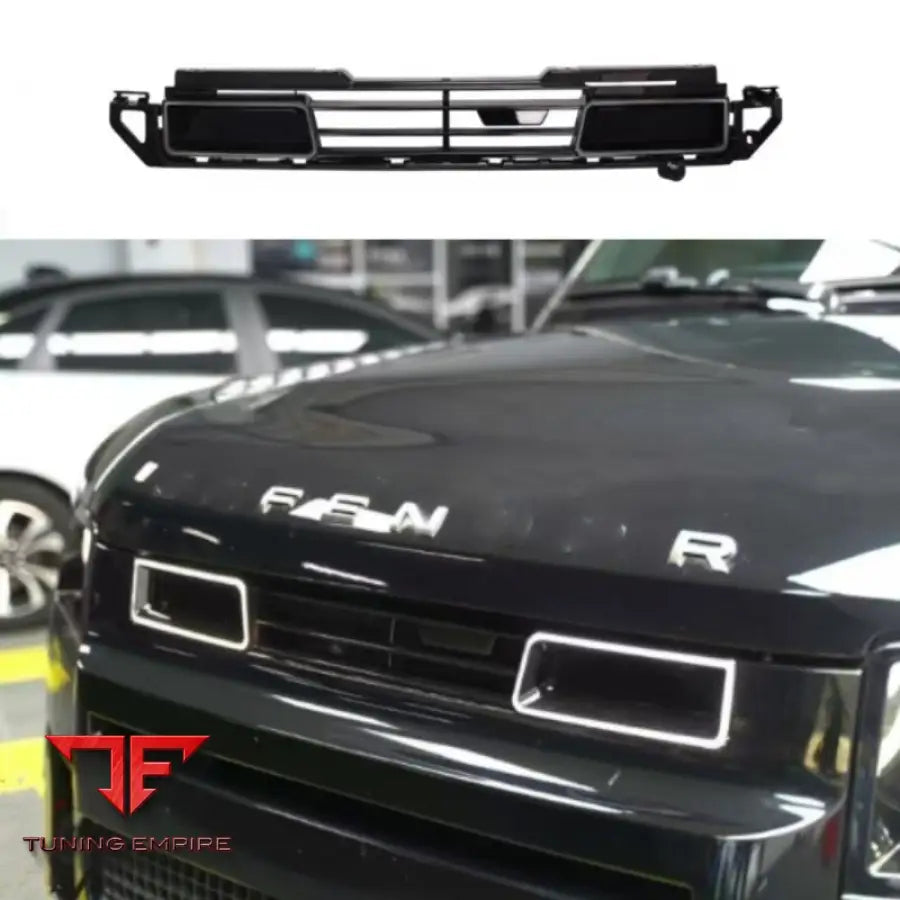 LAND ROVER DEFENDER 110 GRILLE WITH LED LIGHT SURROUNDS 2020 2023