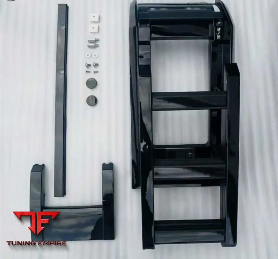 LAND ROVER DEFENDER 110 LADDER BODY PARTS GLOSSY BLACK MATTE SILVER 2020+