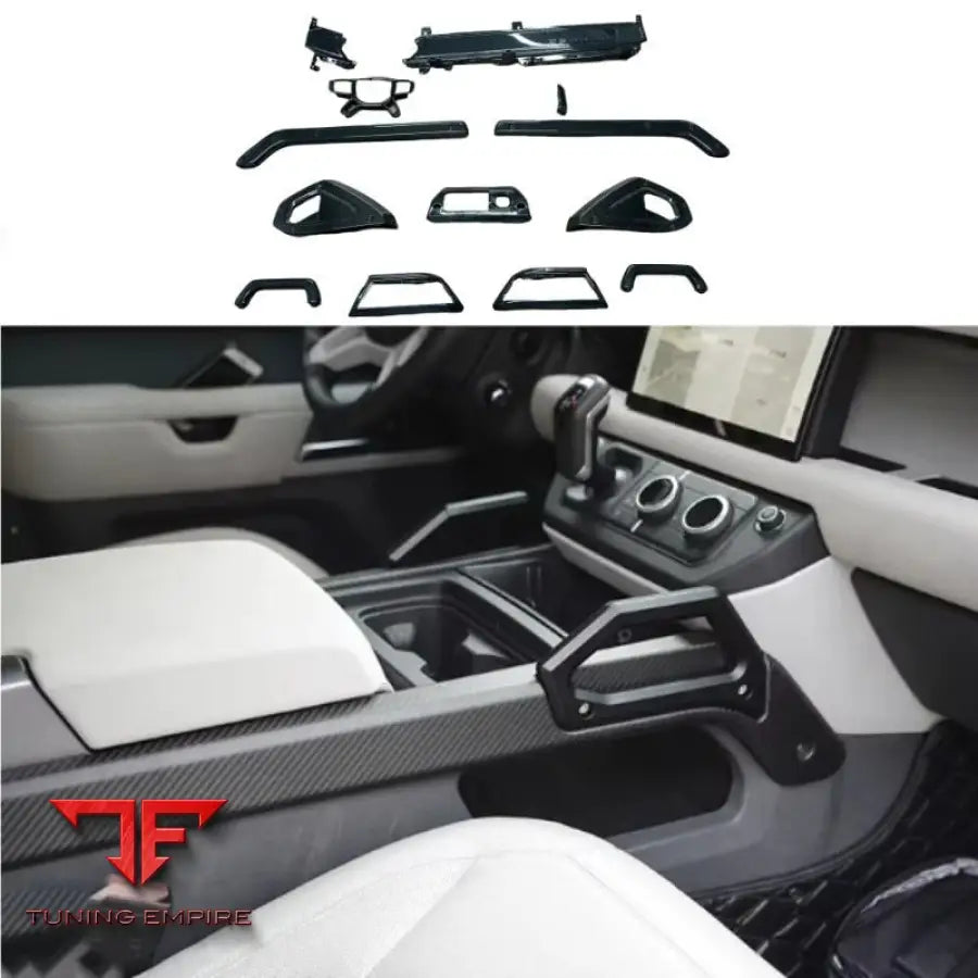 LAND ROVER DEFENDER 90 110 130 DRY CARBON FIBER INTERIOR 2020+