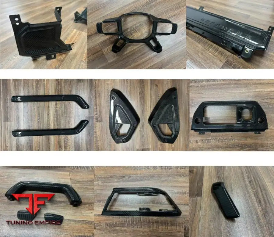 LAND ROVER DEFENDER 90 110 130 DRY CARBON FIBER INTERIOR 2020+