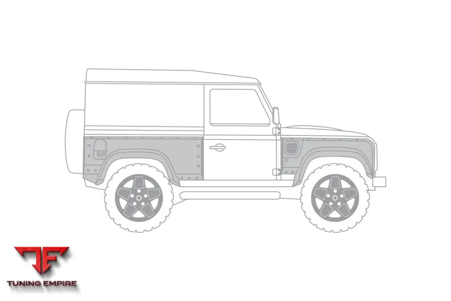 LAND ROVER DEFENDER 90 WIDE TRACK BODYKIT 1991-2016Y
