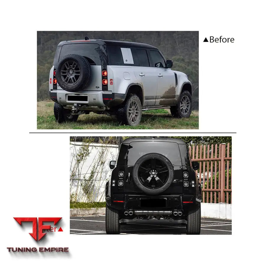 LAND ROVER DEFENDER BLACK BODY KIT 2020Y