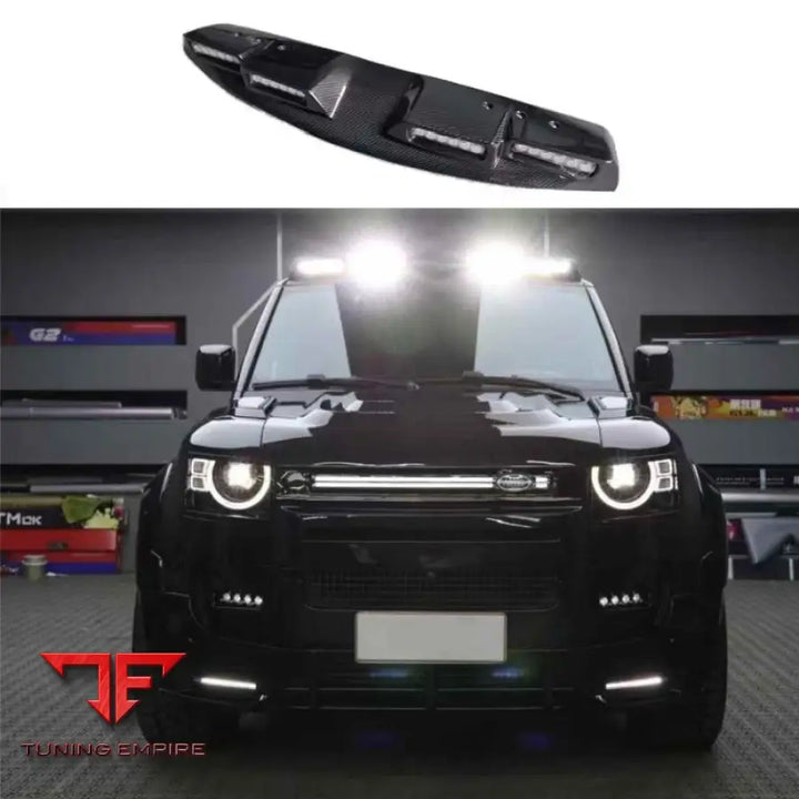 LAND ROVER DEFENDER DRY CARBON ROOF LED BAR 2020+