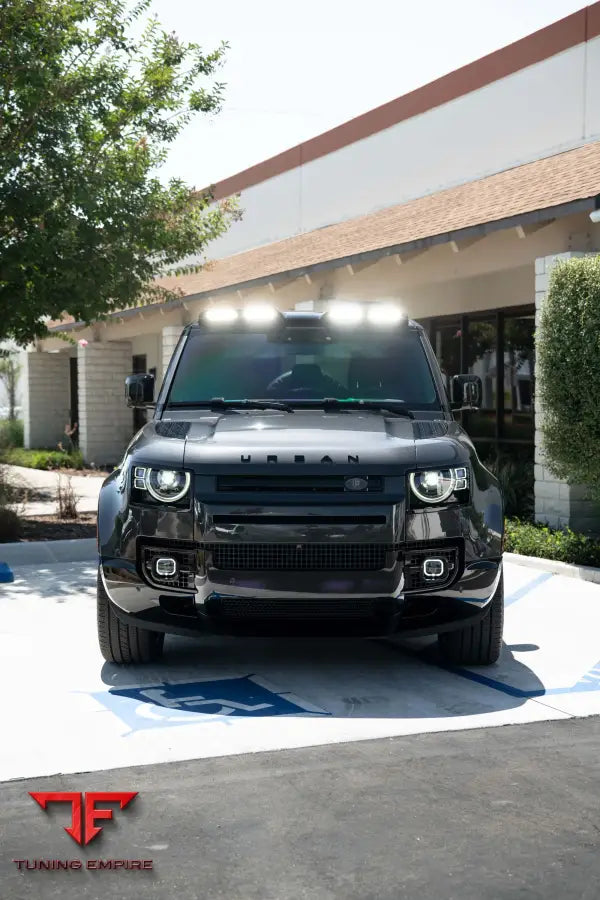 LAND ROVER DEFENDER FORGED WHEELS AND EXHAUST SYSTEM