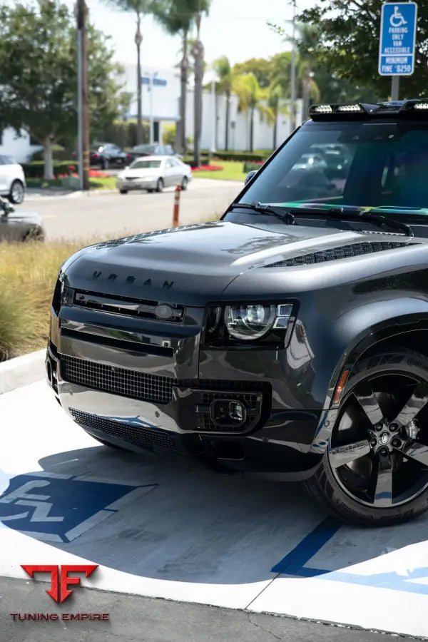 LAND ROVER DEFENDER FORGED WHEELS AND EXHAUST SYSTEM