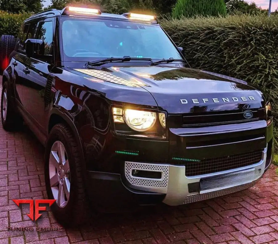 LAND ROVER DEFENDER FRONT ROOF SPOILER WITH LED