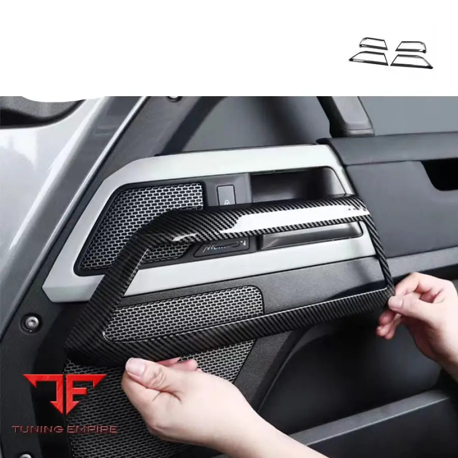 LAND ROVER DEFENDER HANDLE COVER DRY CARBON FIBER 2022 2023