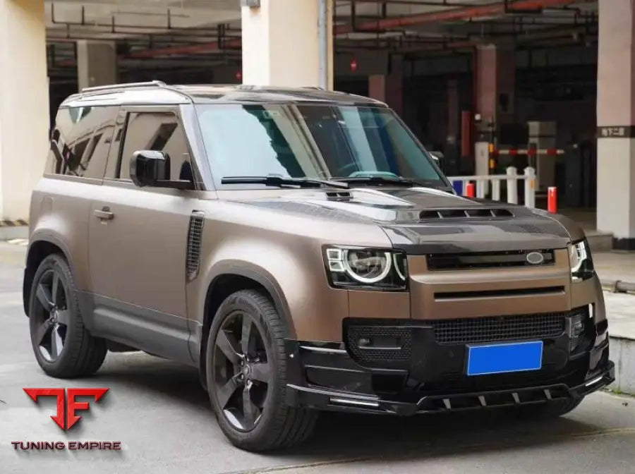LAND ROVER DEFENDER L663 DRY CARBON FIBER ENGINE HOOD