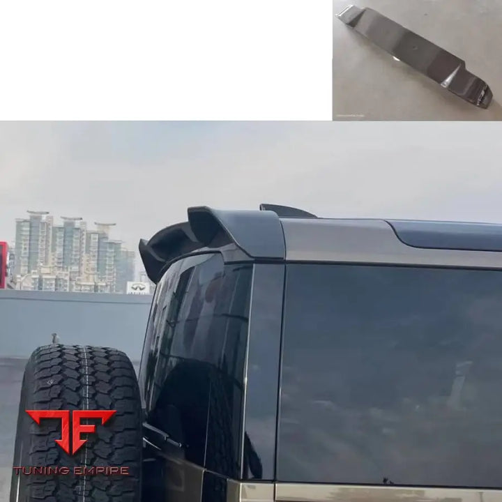 LAND ROVER DEFENDER L663 REAR SPOILER CARBON BLACK 2019-2022