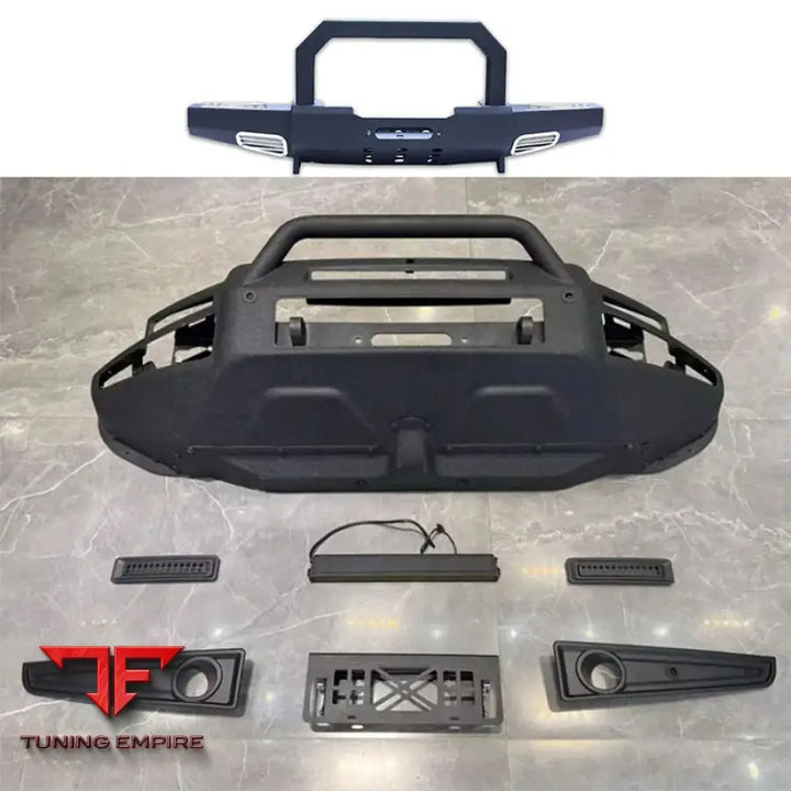 LAND ROVER DEFENDER L663 STEEL BULL BAR BUMPER GUARD 90 110