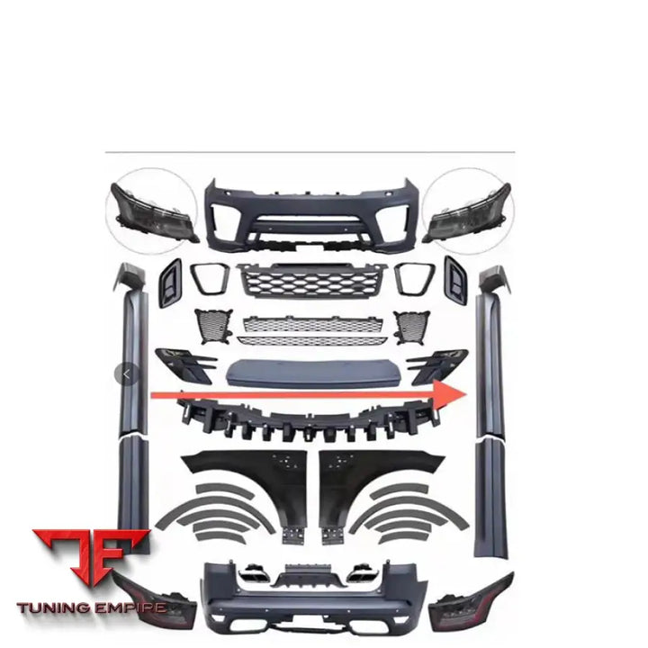 LAND ROVER SPORT FACELIFT UPGRADE TO NEW 2014-2018